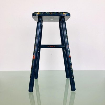 Painted Vintage Stool-LCQ-1241612