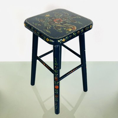 Painted Vintage Stool-LCQ-1241612