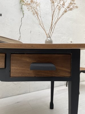 Painted Wooden Desk in Veneer-UX-1727919