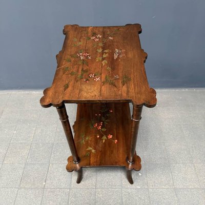 Painted Wooden Side Table, France-NPL-2028661