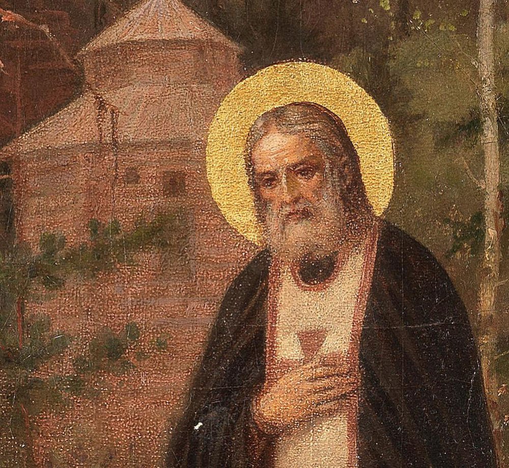 Painting, Life of St. Seraphim of Sarov