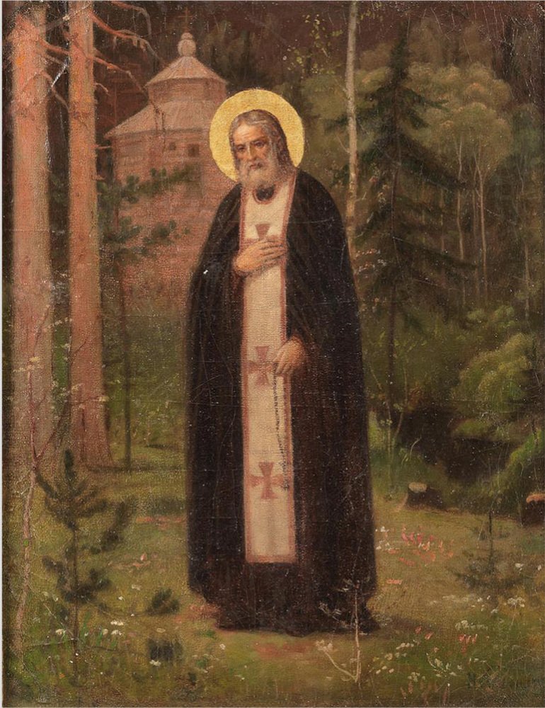 Painting, Life of St. Seraphim of Sarov