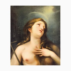 Painting of Mary Magdalene, 19th-Century, Oil on Canvas-ZCI-1346282