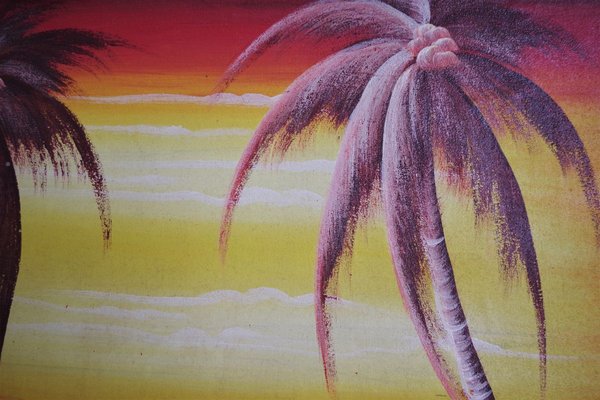 Painting of Sunset Over the Sea, 1990s-KNM-910422