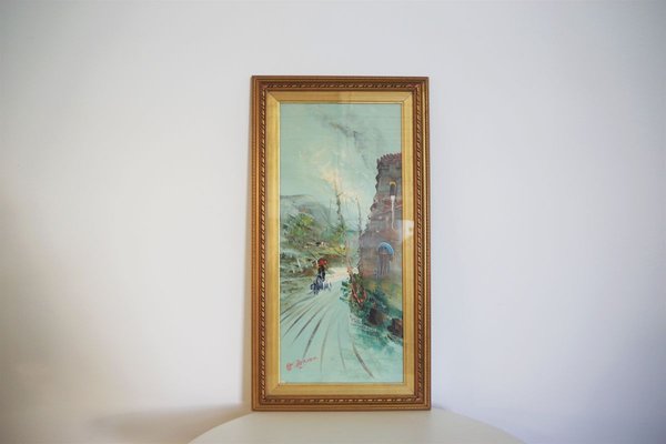 Paintings, Oil on Canvas, Moretti, 1970, Set of 3-KNM-913710