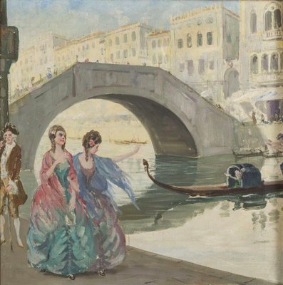 Pair of Oil Paintings Italian School Early 20th Century Early 20th Century-ZCI-760277