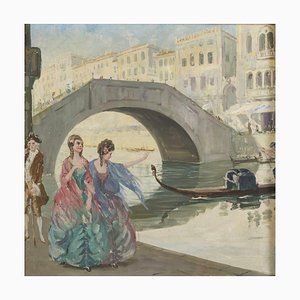 Pair of Oil Paintings Italian School Early 20th Century Early 20th Century-ZCI-760277