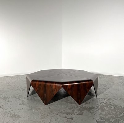 Palisander Petalas Coffee Table by Jorge Zalszupin from The Brazil Workshop, 1960s-RKX-1228725