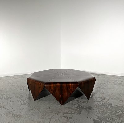 Palisander Petalas Coffee Table by Jorge Zalszupin from The Brazil Workshop, 1960s-RKX-1228725