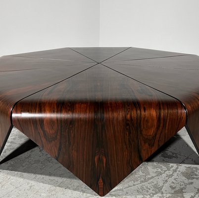 Palisander Petalas Coffee Table by Jorge Zalszupin from The Brazil Workshop, 1960s-RKX-1228725