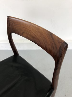 Palisander & Teak Dining Chair by Niels Otto Møller for JL Møllers, Denmark, 1970s-JWH-1293521