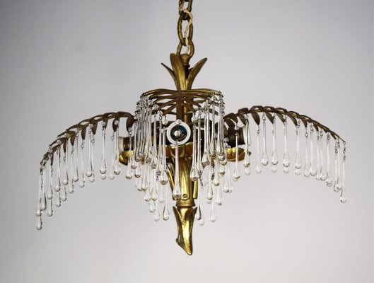 Palm Tree Chandelier by Josef Hoffmann for Bakalowits-VA-1194048