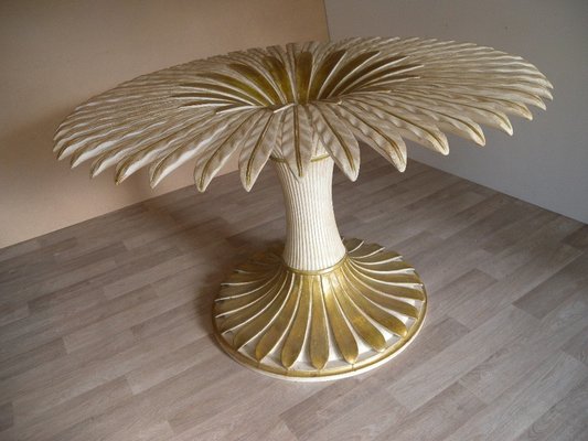 Palmwood Dining Table, Italy, 1970s-FEO-1750091