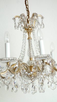 Palwa Maria Theresia 8-Bulb Chandelier from Palwa, 1960s-NGU-2016653