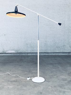 Panama Floor Lamp in Black by Wim Rietveld for Gispen, 1957-RQV-1709043