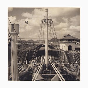 Panaman Ship, 1960s, Black and White Photograph-DYV-1369706