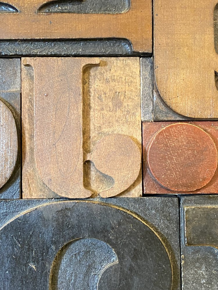 Panel with Antique Letters and Numbers, 1980s