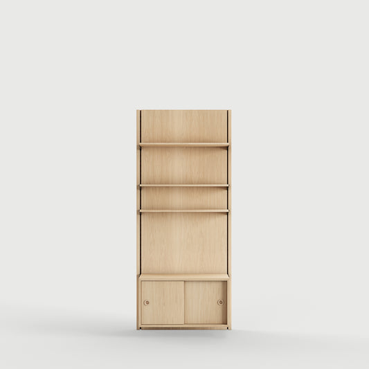 Panel System 1A - Oak Clear Oil