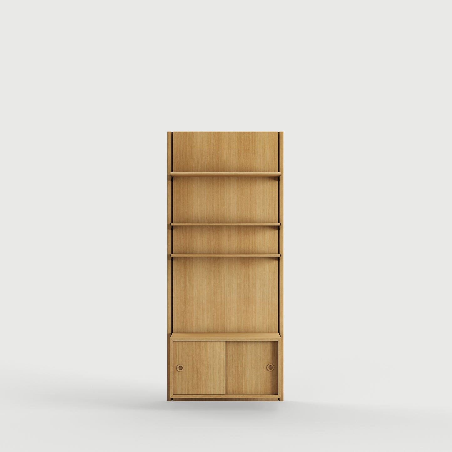 Panel System 1A - Oak Dark Oil