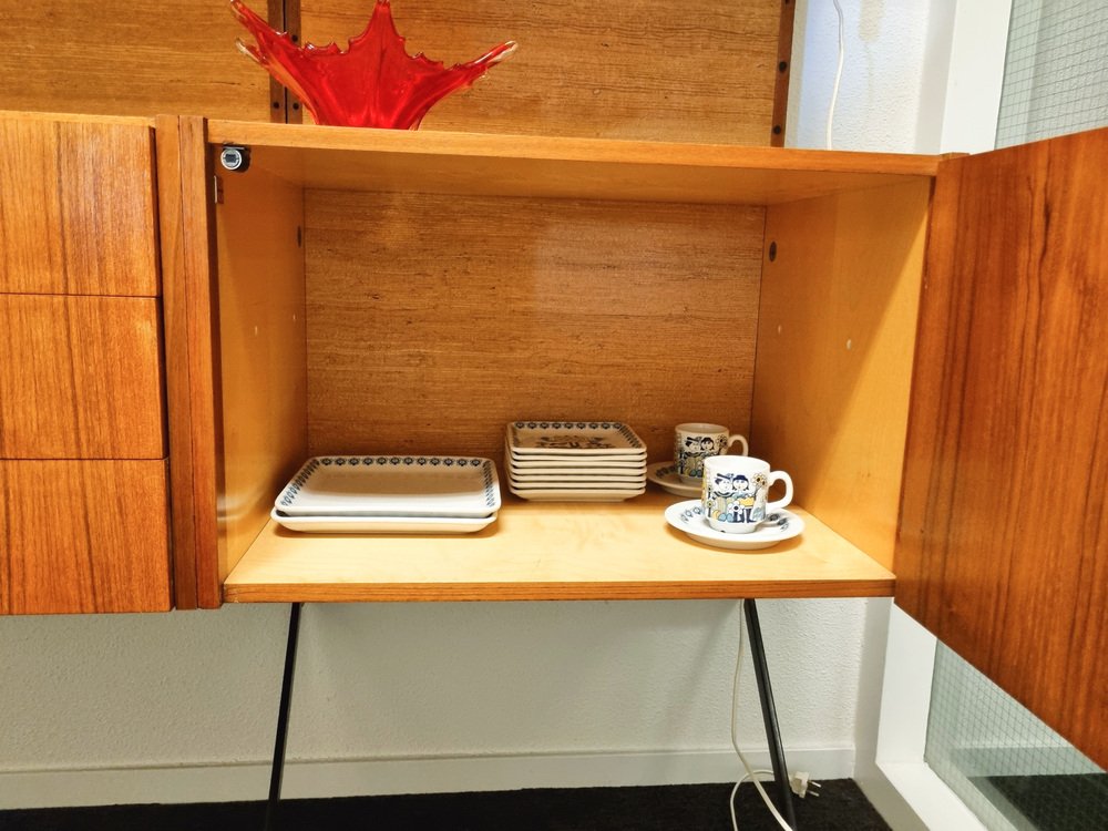 Panelled Wall Unit by Marten Franckena for Fristho Franeker, 1960s