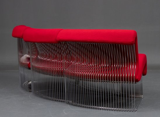 Pantanova Lounge Chairs by Verner Panton for Fritz Hansen, 1970s, Set of 3-JAG-1340479