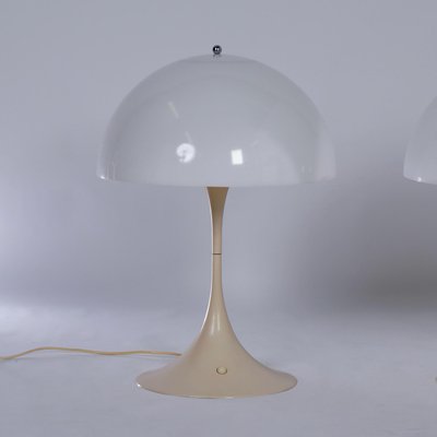 Panthella Table Lamps by Verner Panton for Louis Poulsen, 1970s, Set of 2-ZT-627892