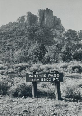 Panther Pass, Texas, 1960s, Black and White Photograph-DYV-1278298