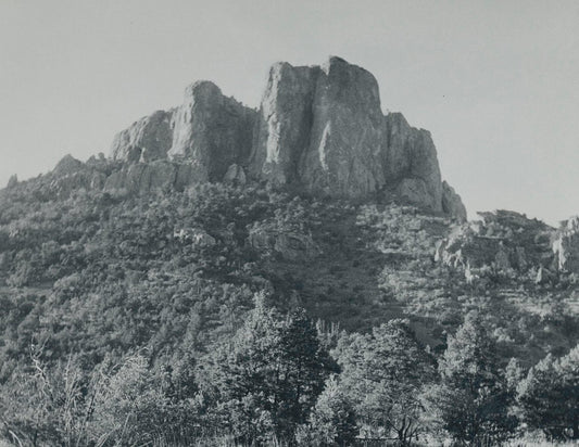 Panther Pass, Texas, 1960s, Black and White Photograph