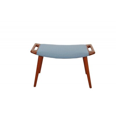 Papa Bear Chair in Blue Fabric by Hans Wegner, 1970s-MTD-1807560