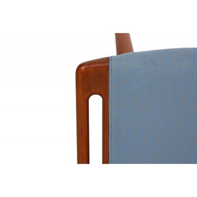 Papa Bear Chair in Blue Fabric by Hans Wegner, 1970s-MTD-1807560