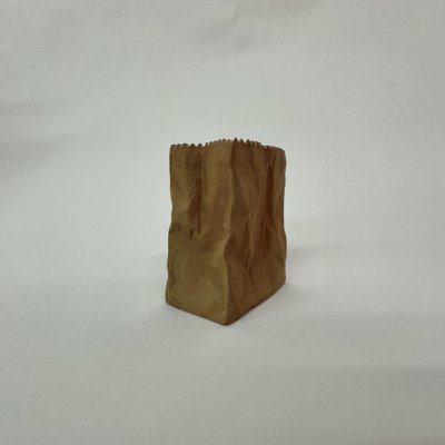 Paper Bag Vase by Tapio Wirkkala for Rosenthal, 1970s-BGP-1798445