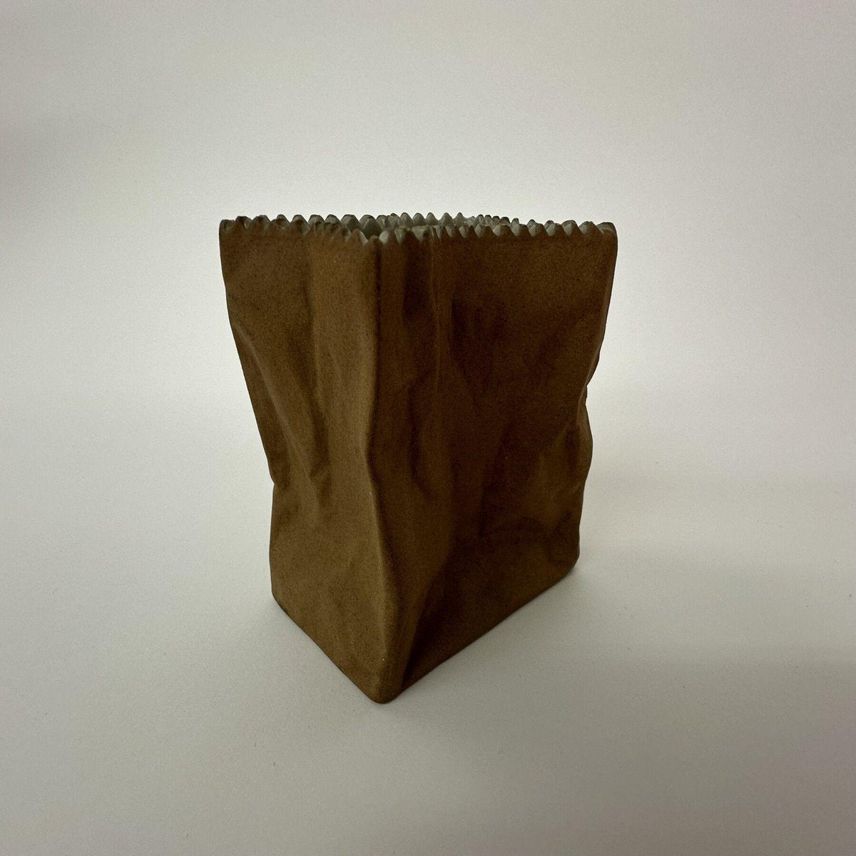 Paper Bag Vase by Tapio Wirkkala for Rosenthal, 1970s