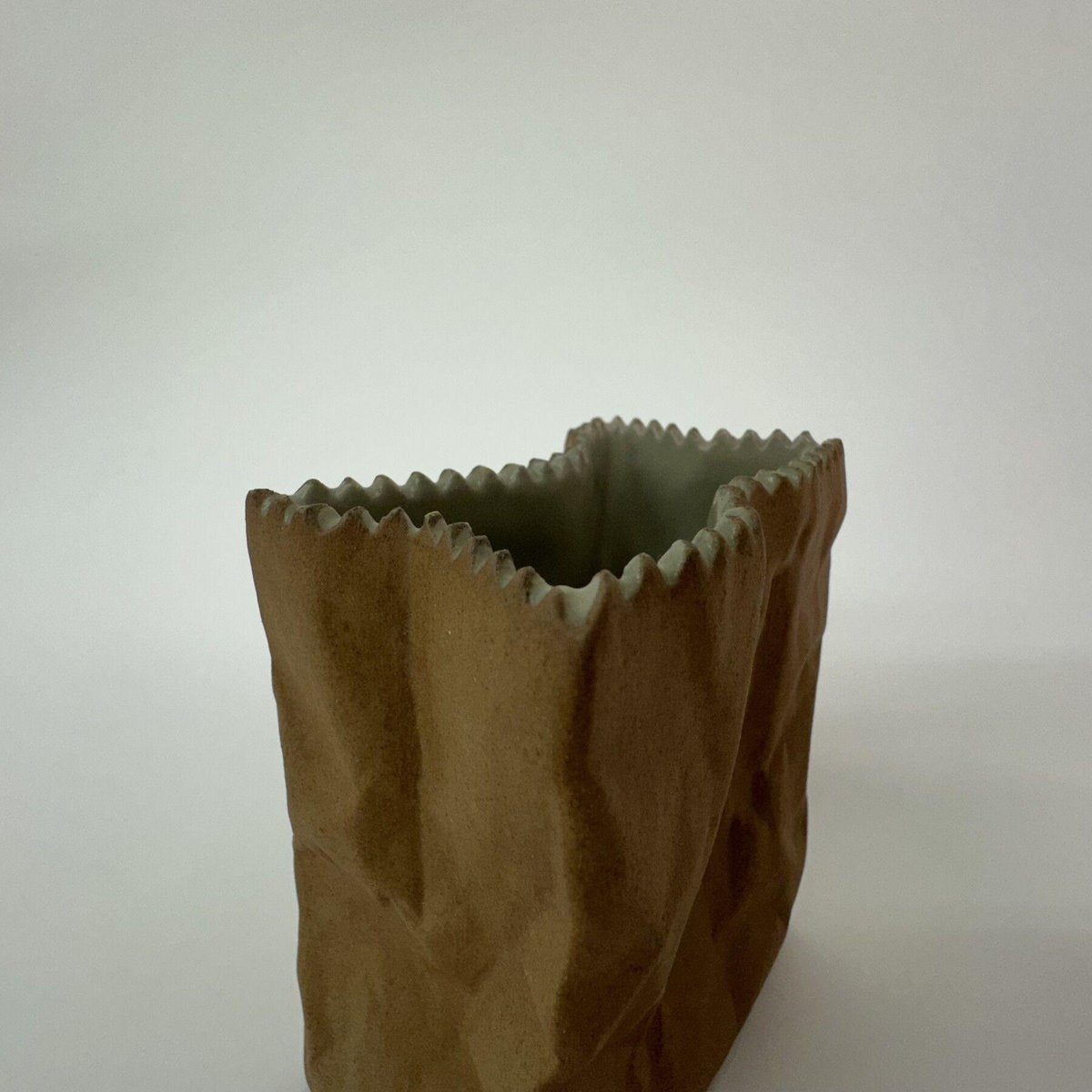 Paper Bag Vase by Tapio Wirkkala for Rosenthal, 1970s