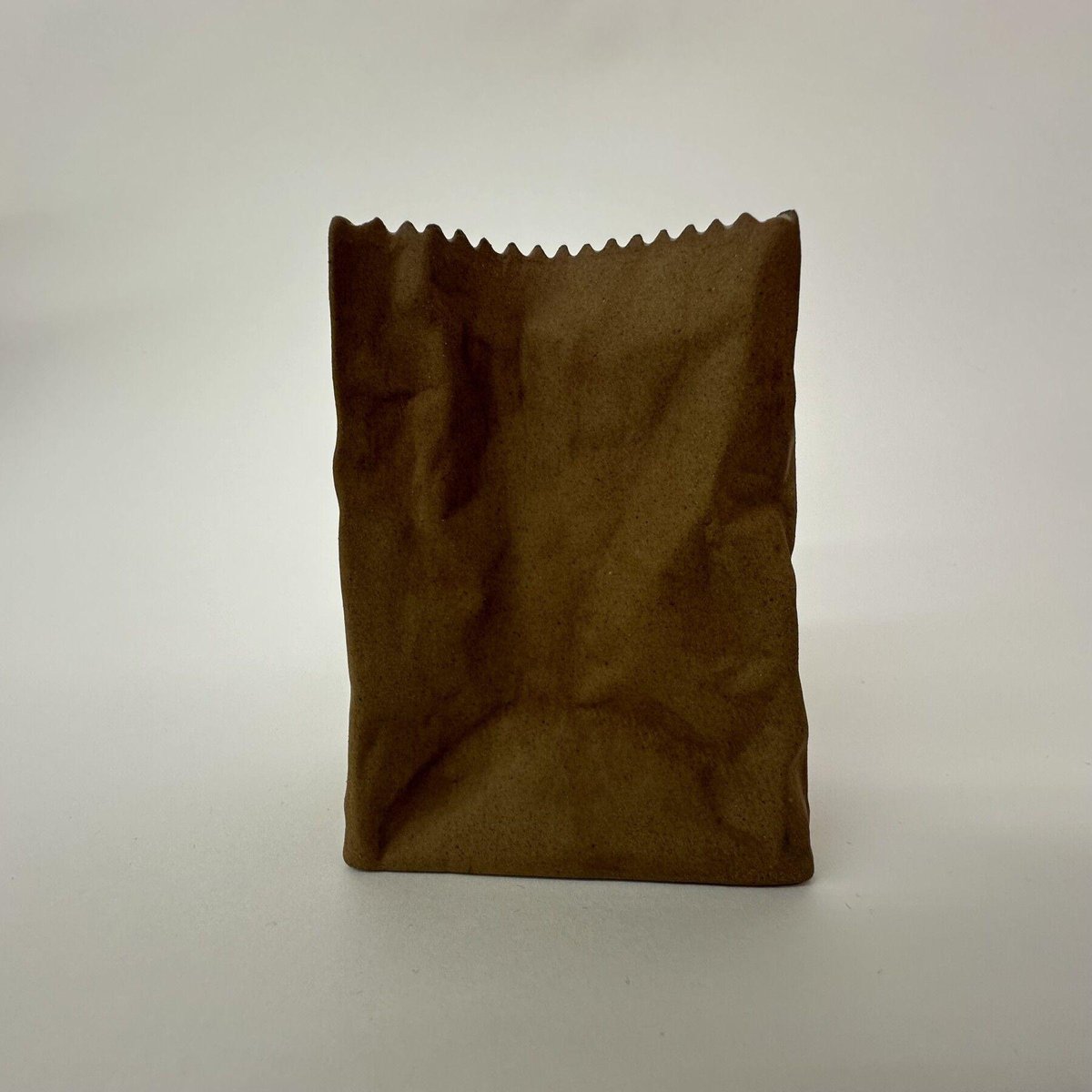 Paper Bag Vase by Tapio Wirkkala for Rosenthal, 1970s