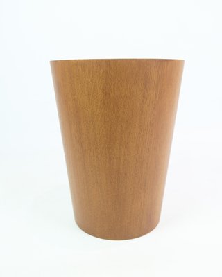 Paper Basket in Teakwood by Servex, Sweden, 1960s-UY-1813952