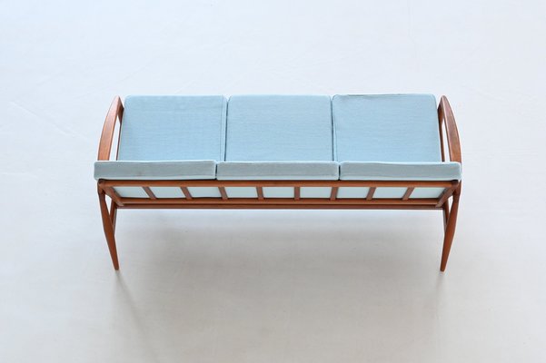 Paper Knife 3-Seater Sofa by Kai Kristiansen for Magnus Olesen, 1956-BXV-1785453