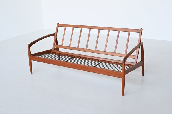 Paper Knife 3-Seater Sofa by Kai Kristiansen for Magnus Olesen, 1956-BXV-1785453