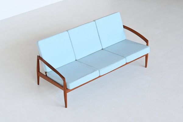 Paper Knife 3-Seater Sofa by Kai Kristiansen for Magnus Olesen, 1956-BXV-1785453