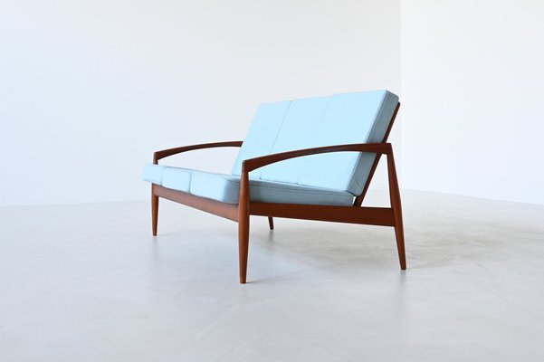 Paper Knife 3-Seater Sofa by Kai Kristiansen for Magnus Olesen, 1956-BXV-1785453