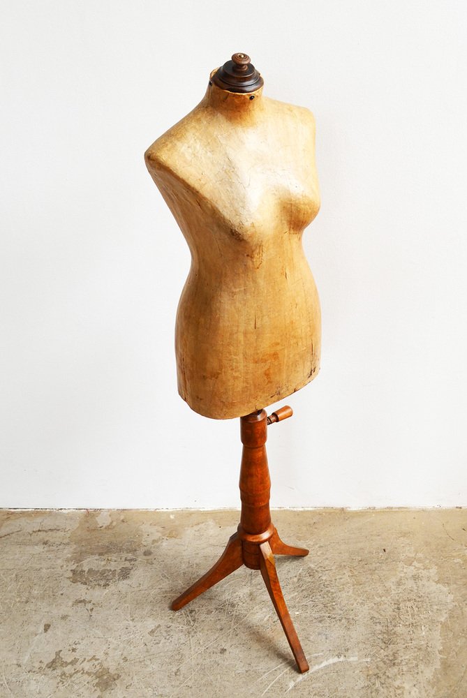 Paper Mâché Dress Mannequin, 20th Century