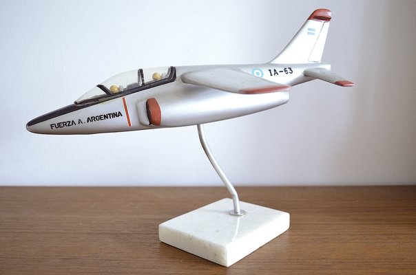 Paperweight IA-63 Pampa Airplane, 1980s-OV-1245960