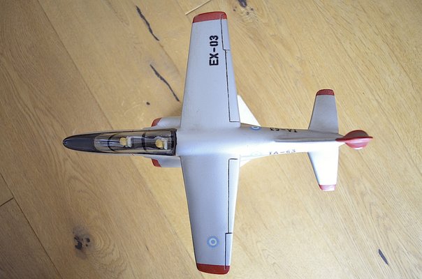 Paperweight IA-63 Pampa Airplane, 1980s-OV-1245960