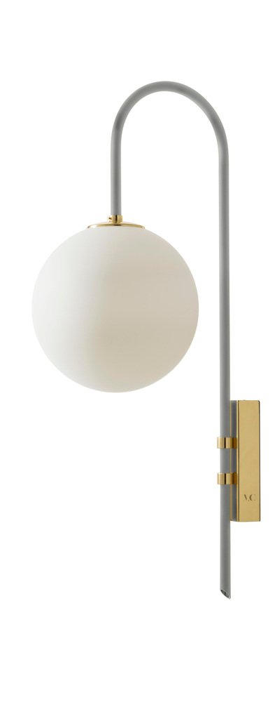 Papyrus Brass Wall Lamp 06 by Magic Circus Editions