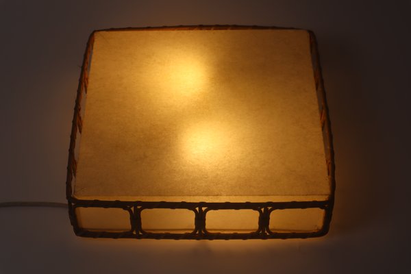 Parchment Ceiling Lamp, 1960s-ESB-1430829