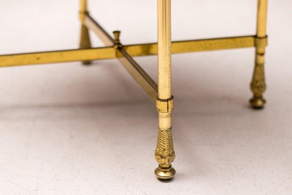 Parchment Side Table attributed to Aldo Tura, 1960s-WN-1436590