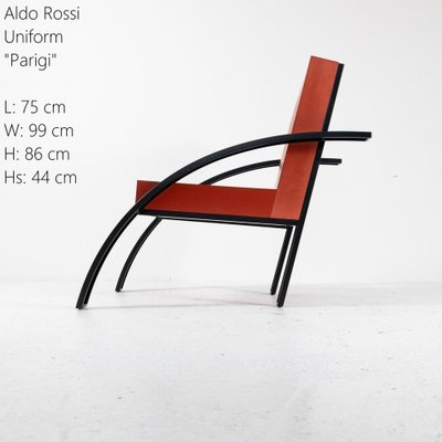 Parigi Armchair by Aldo Rossi for Unifor, 1990s-SXX-1805797