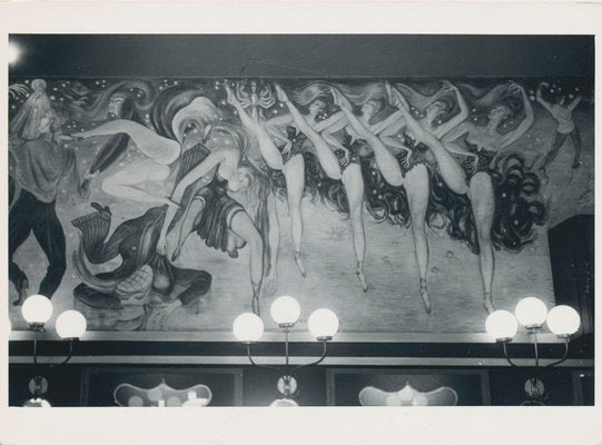 Paris, Montmatère, Pigalle, Moulin Rouge, 1955, Silver Gelatine Print-DYV-1179620