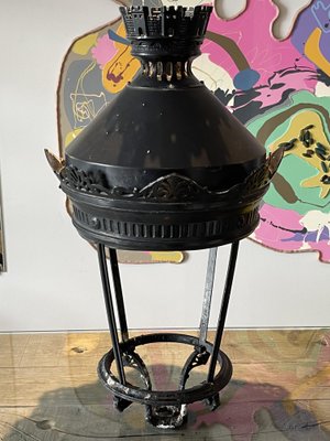 Parisian Cast Iron Lantern, France-LA-1084048