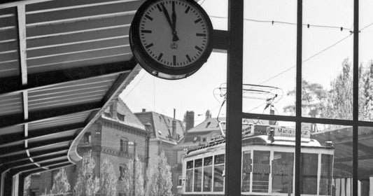 Passengers Waiting for the Train, Stuttgart Germany, 1935