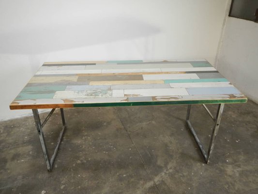 Patchwork Folding Table, 1960s-WWQ-1131548